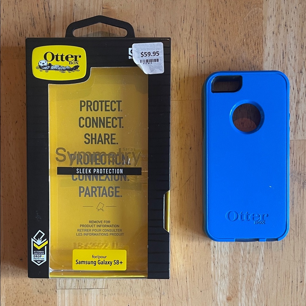 OtterBox Bright Blue Case for Samsung Galaxy S8+